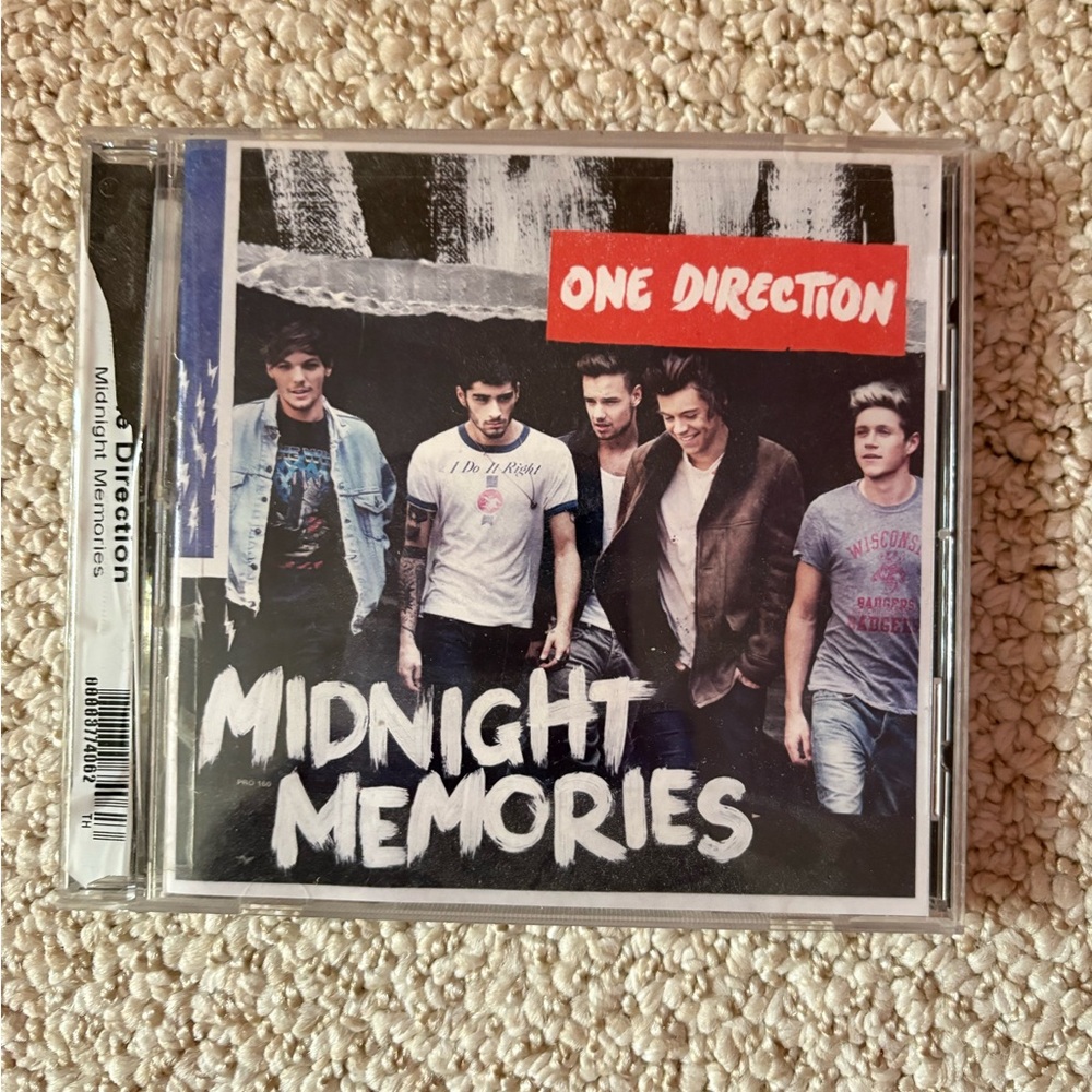 One Direction Midnight Memories CD Case